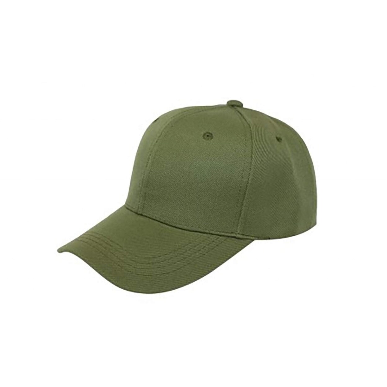 Mechaly Pack Of 5 Adjustable Baseball Cap Hat Plain Curved Brim Polyester Assorted