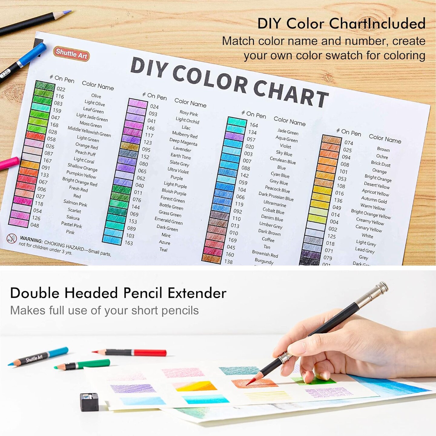 80 Colored Pencils, Shuttle Art Soft Core Coloring Pencils with Coloring Book, Sketch Pad and Sharpener, Premium Color Pencils for Adult Coloring, Sketching and Drawing, Art Supplies for Kids &#x26; Adults