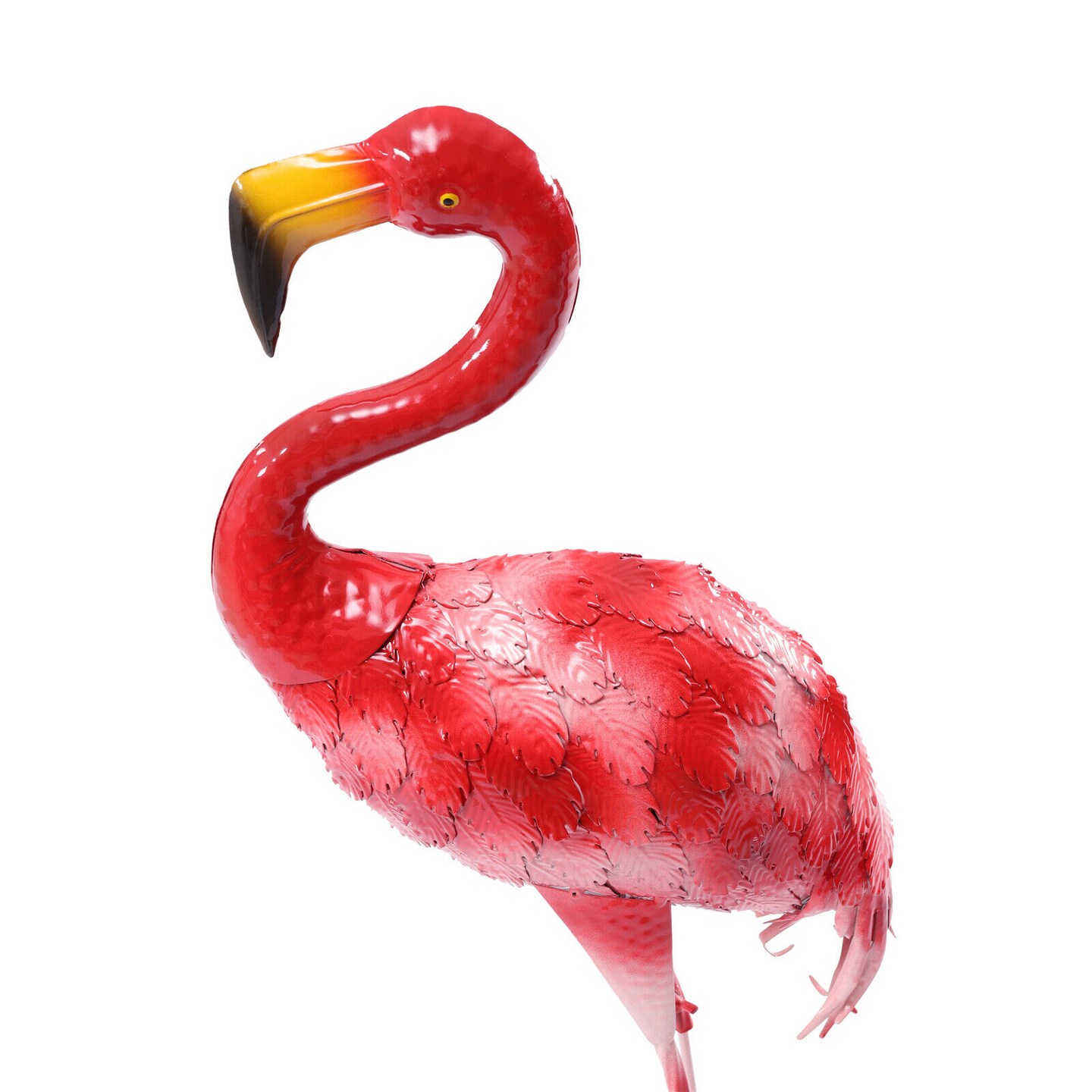 Kitcheniva Elegant Metal Flamingo Sculpture Statue Decor Outdoor