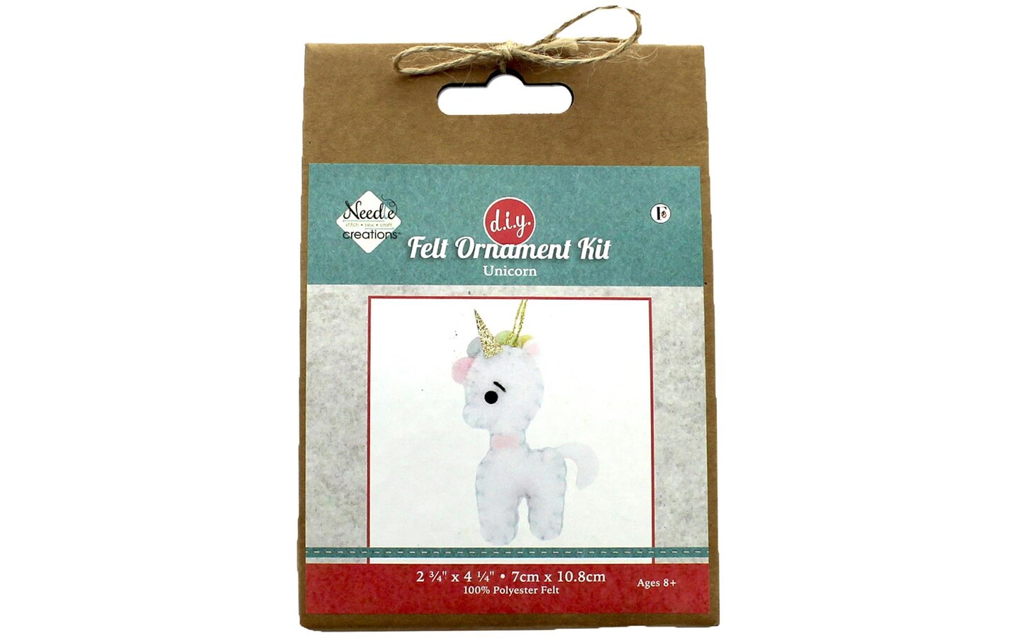Needle Creations Kit Felt Ornament Unicorn Michaels