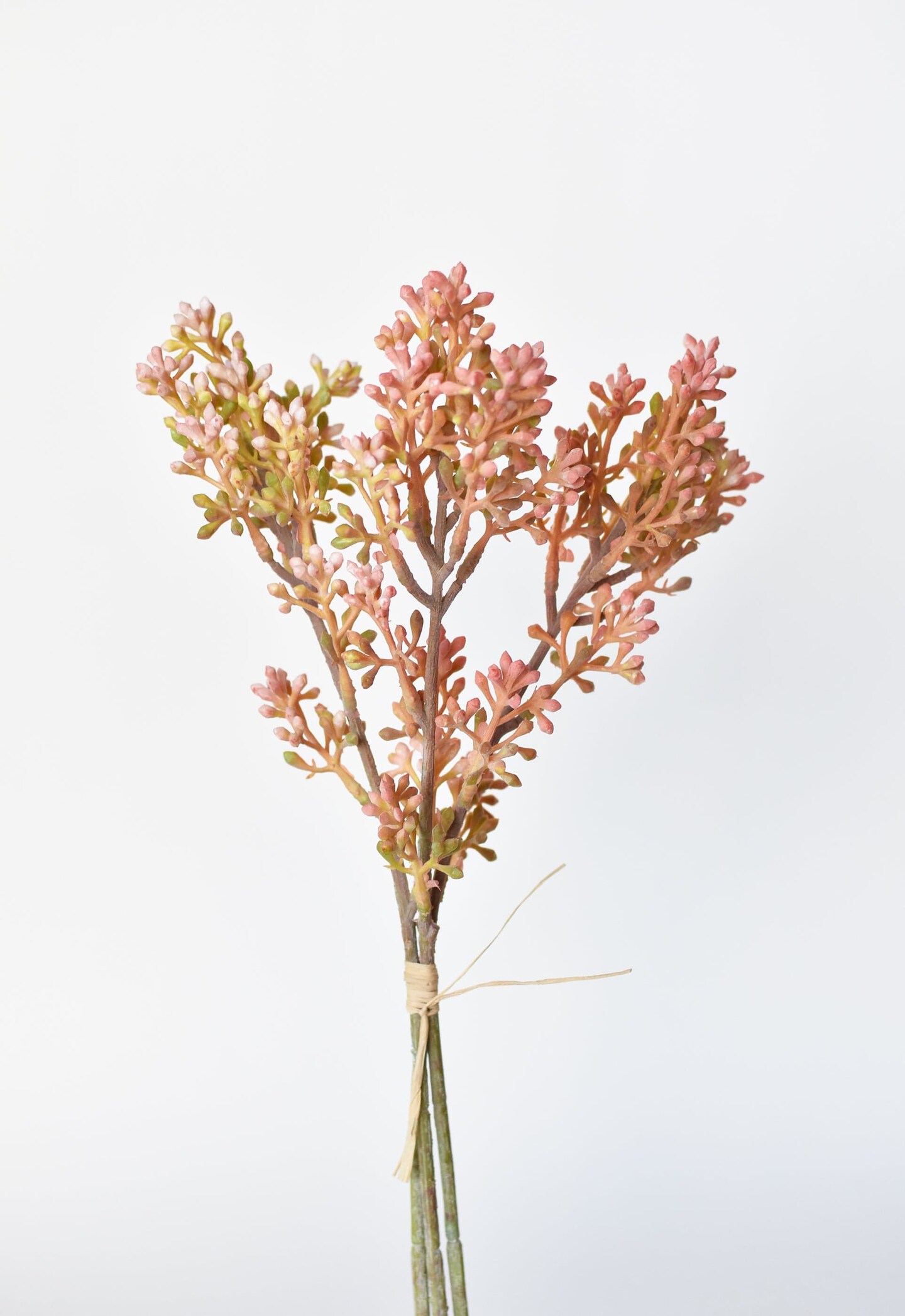 14&#x22; Faux Pink Sedum Bundle (3 Stems)