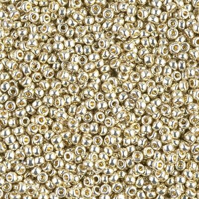 Miyuki 11 Round Seed Bead, 11-4201, Duracoat Galvanized Silver, 13 grams