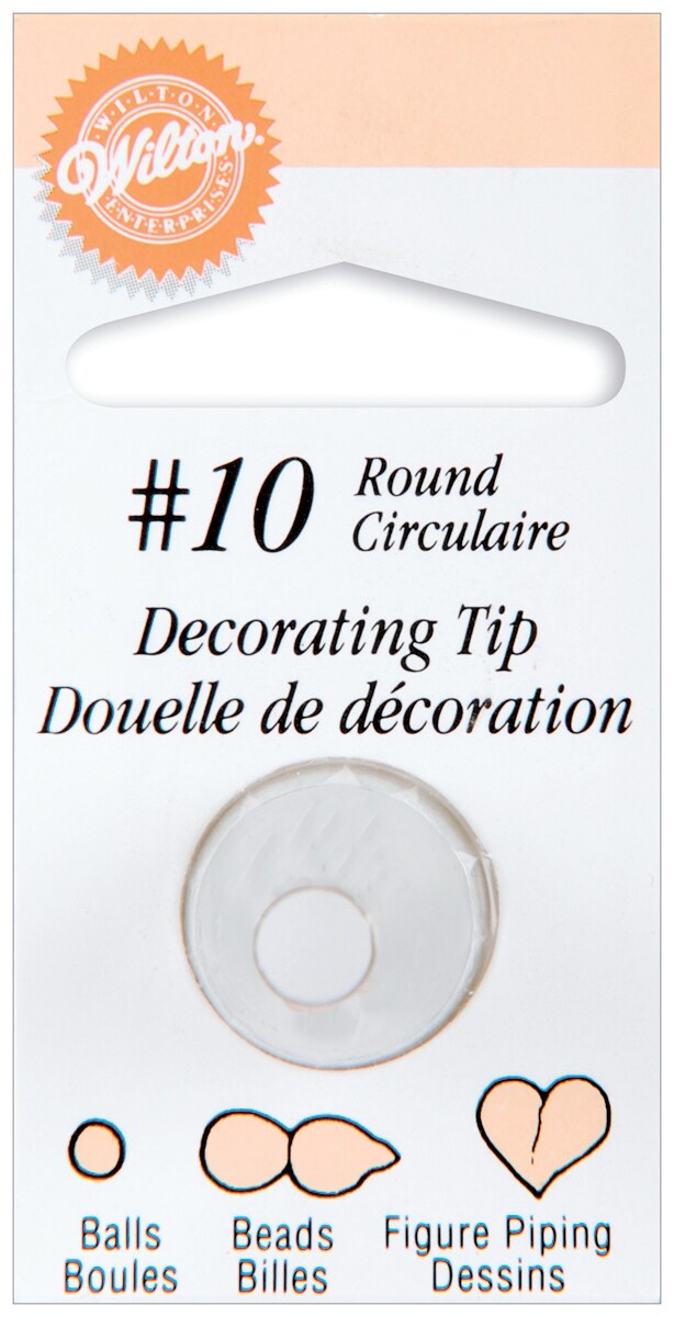 Wilton Decorating Tip-#10 Round