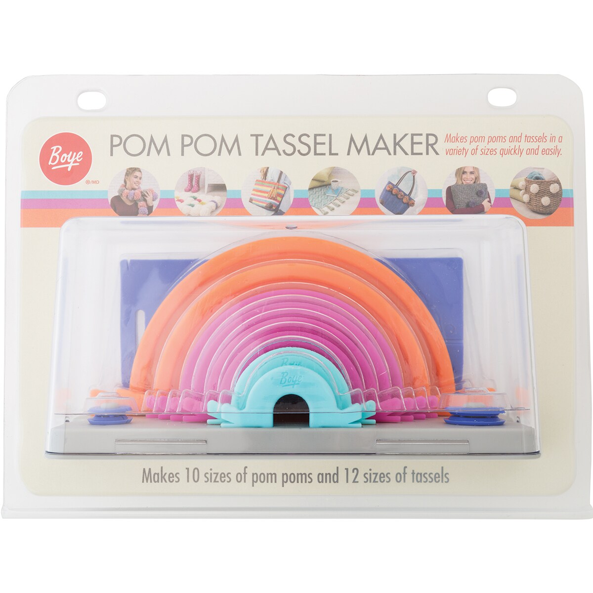 Boye Pom-Pom Tassel Makers-Multiple Sizes