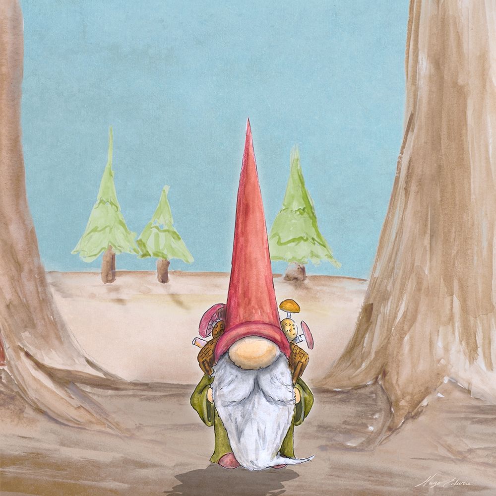 Gnoming Around I Poster Print by Hugo Edwins - Item # VARPDX13292