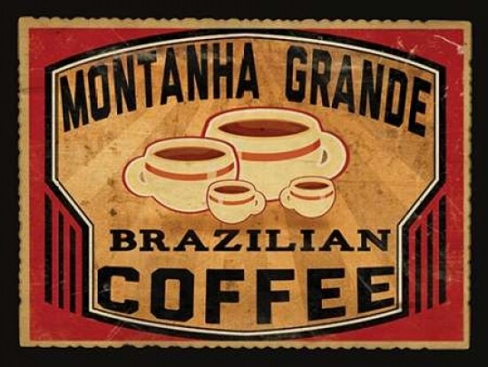 Brazillian Coffee Poster Print by Jason Giacopelli - Item # VARPDXGPL118