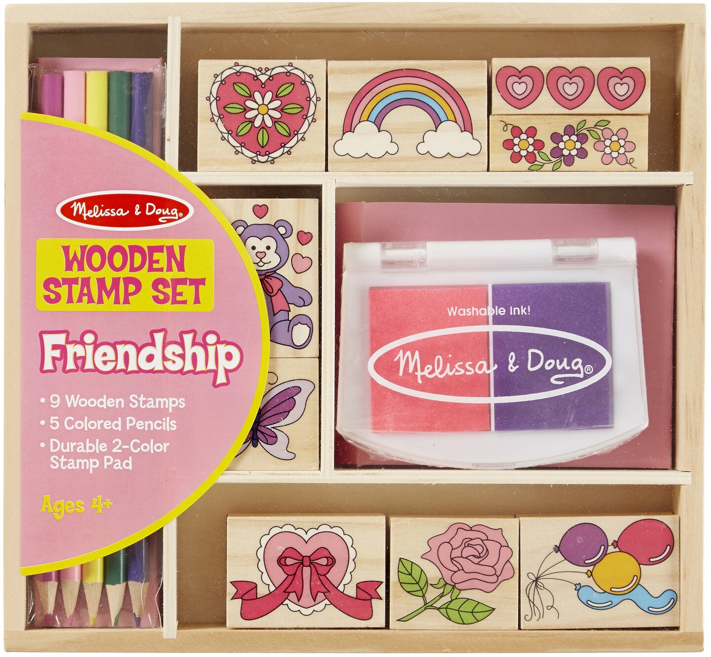 Wooden Stamp SetFriendship Michaels