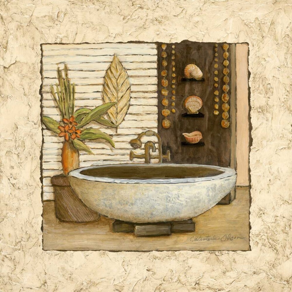 Feng Shui Bath II Poster Print by Charlene Olson - Item # VARPDX12210