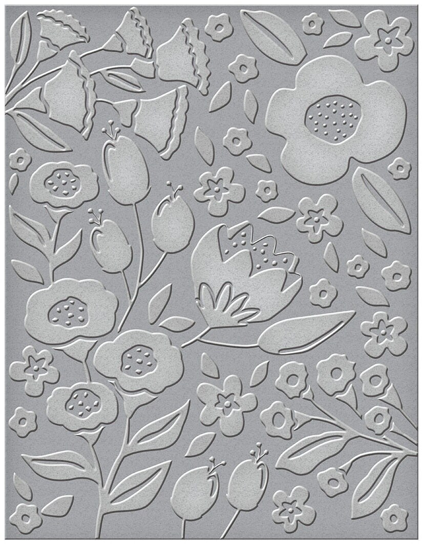 Spellbinders Embossing FolderSimply Perfect Florets Michaels