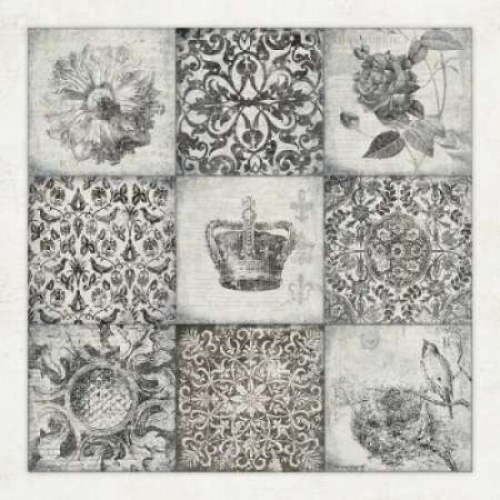 Black and White Nine Patch Poster Print by Stephanie Marrott - Item # VARPDXSM503