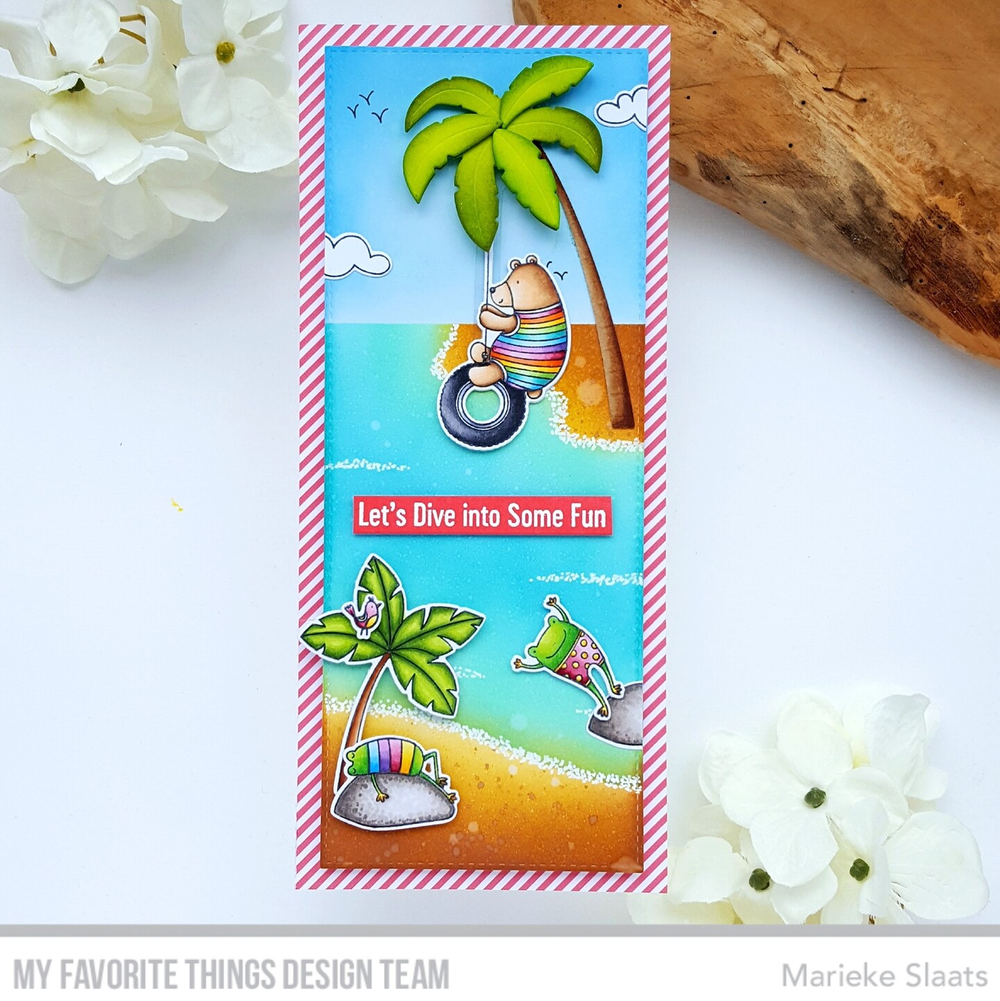 My Favorite Things Clear Stamps 4&#x22;X8&#x22;-Swimming Hole Friends