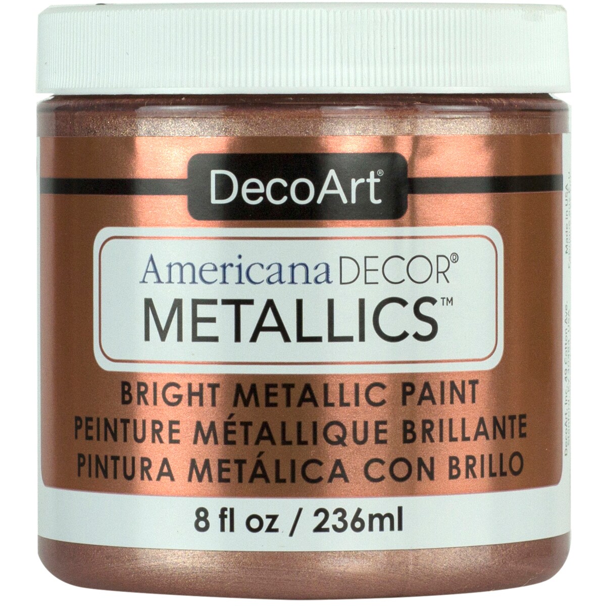 Decoart Americana Decor Metallics 8OzRose Gold Michaels