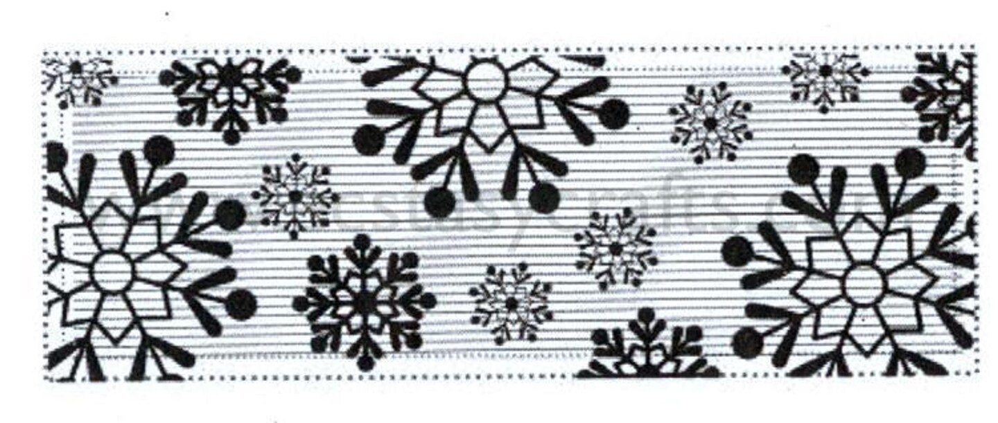 Creative Expressions CE Foam Stamps - Vintage SnowFlake