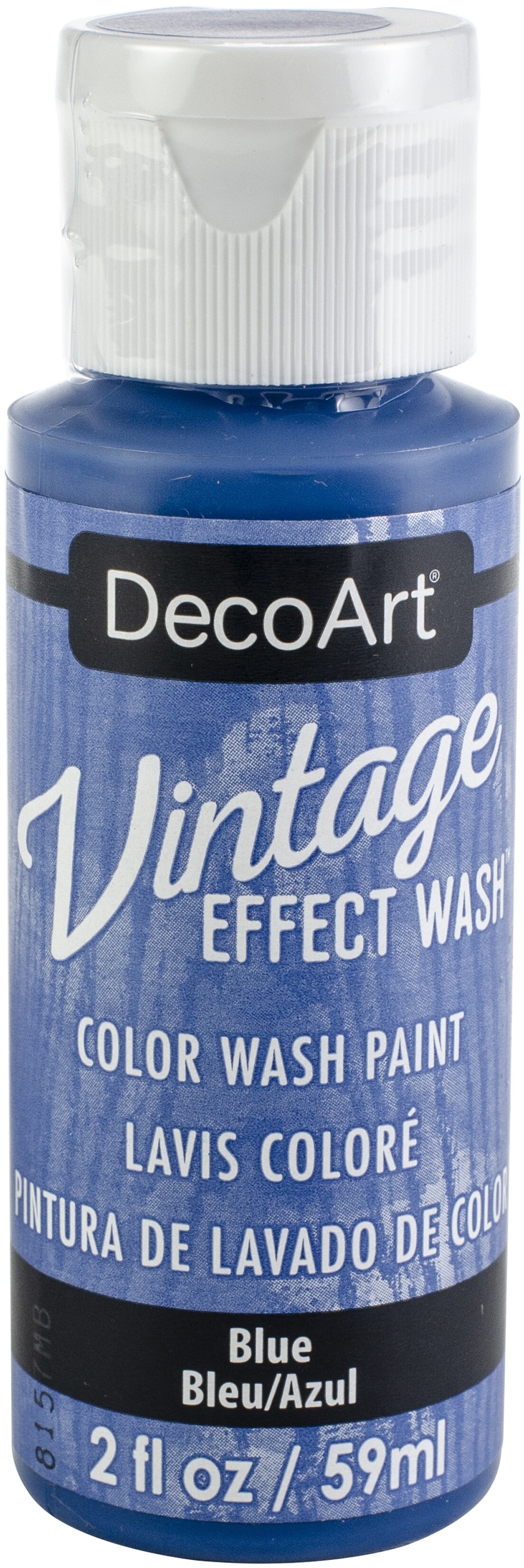 DecoArt Vintage Effect Wash Paint 2ozBlue Michaels