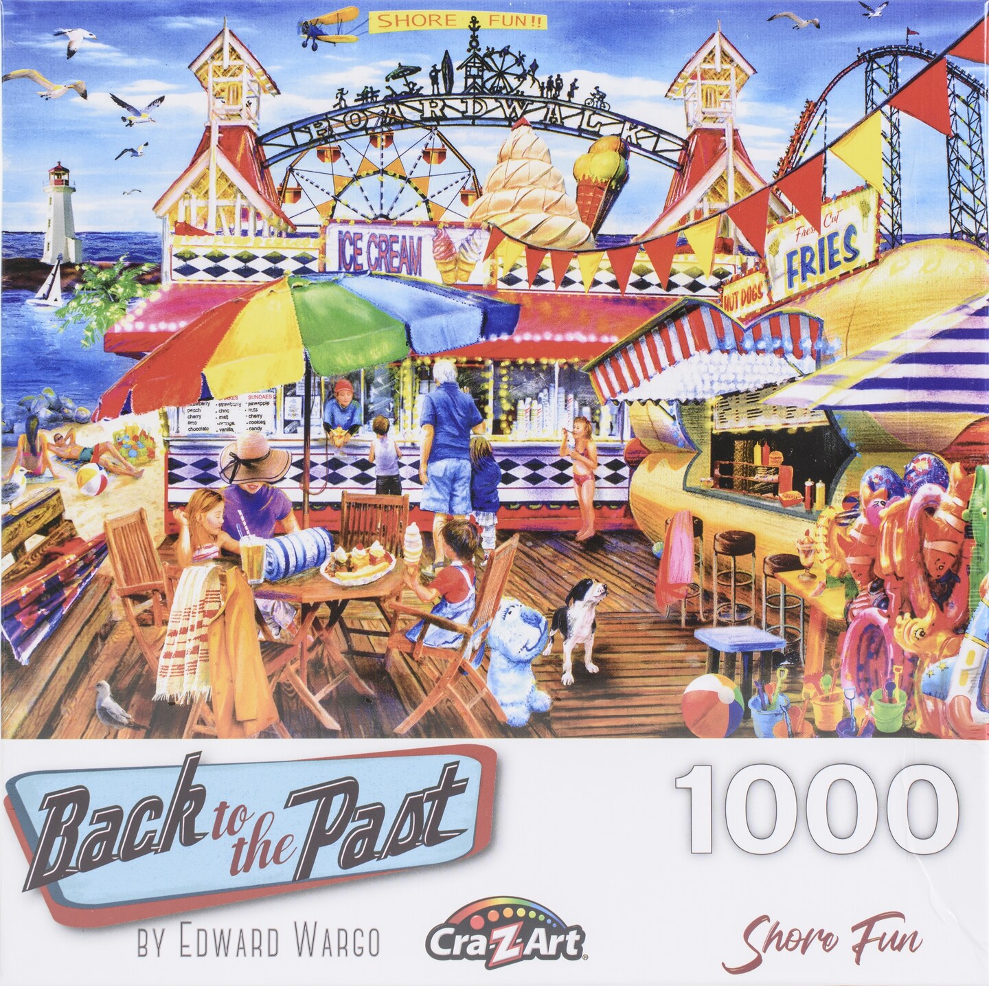 Back To The Past Jigsaw Puzzle 1000 Pieces 20&#x22;X27&#x22;-Shore Fun