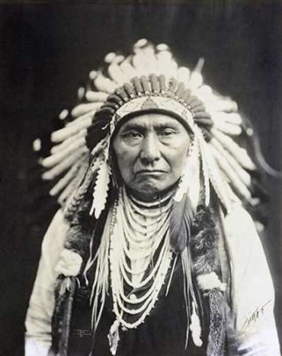 Chief Joseph Nez Perce 1903 Poster Print by  Edward S. Curtis - Item # VARPDX264767