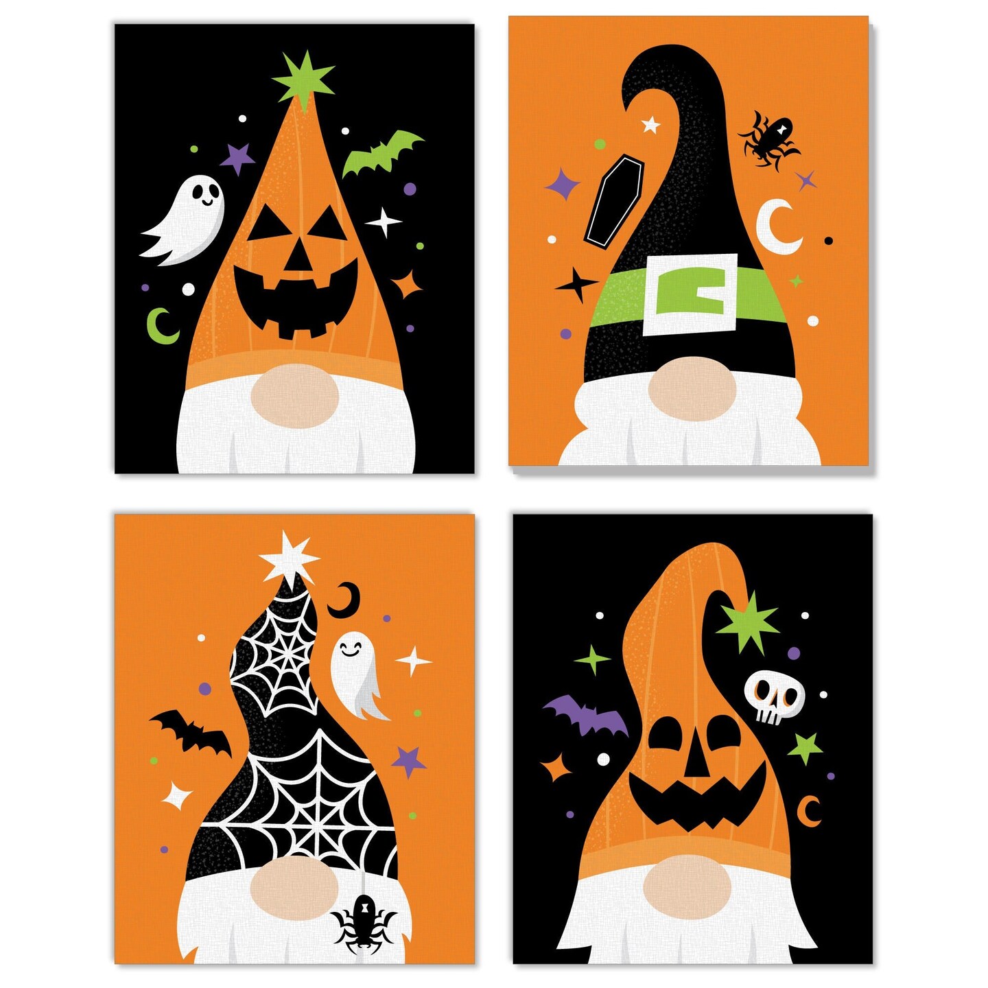 big-dot-of-happiness-halloween-gnomes-unframed-spooky-fall-linen