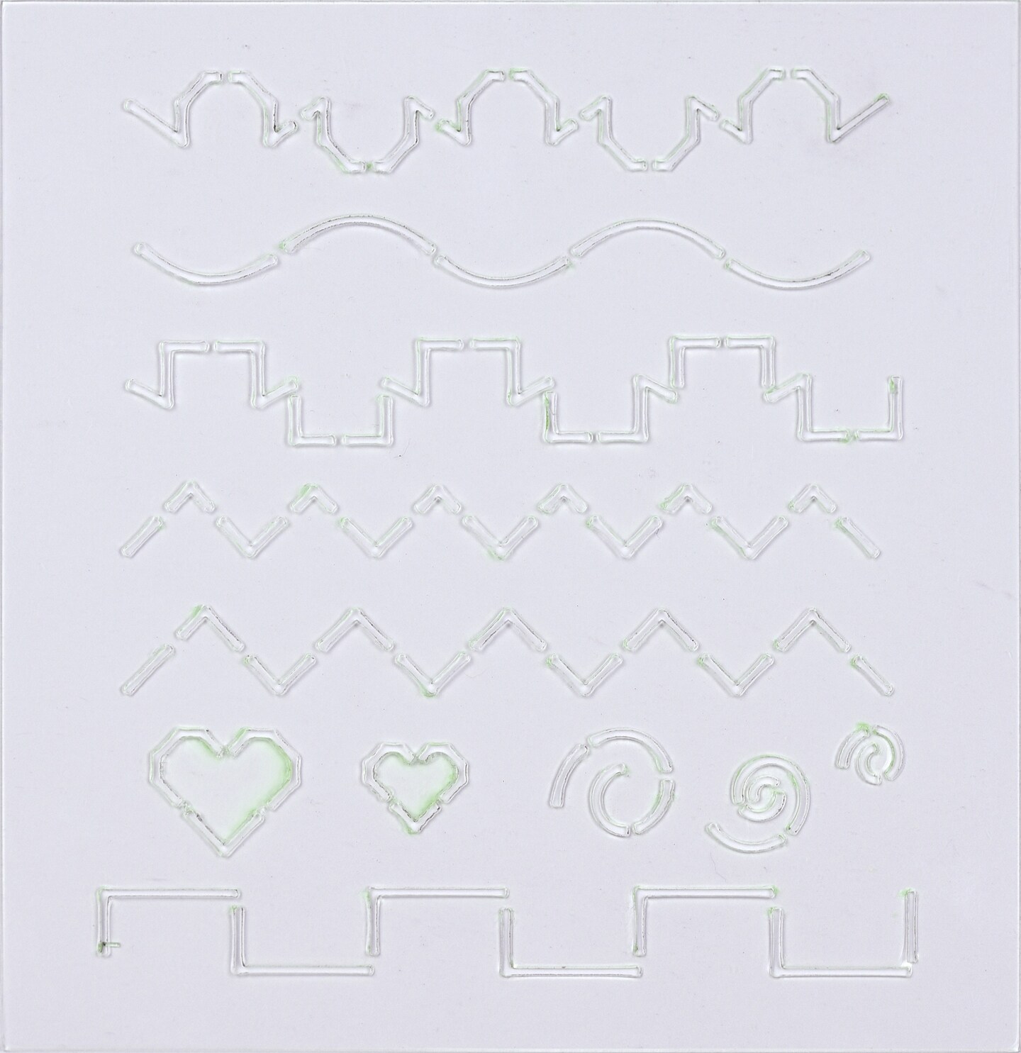 Creative Impressions Embroidery Shape Template Set-5/Pkg