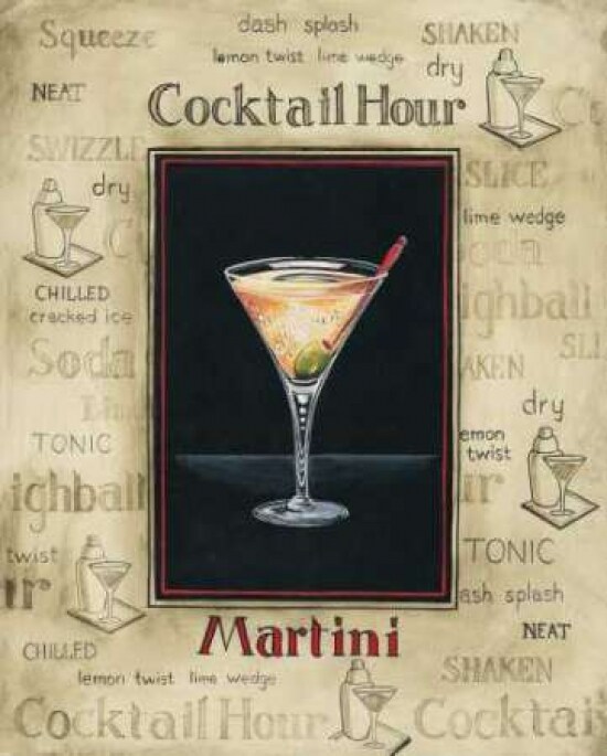 Martini Poster Print by Gregory Gorham - Item # VARPDXGOR039