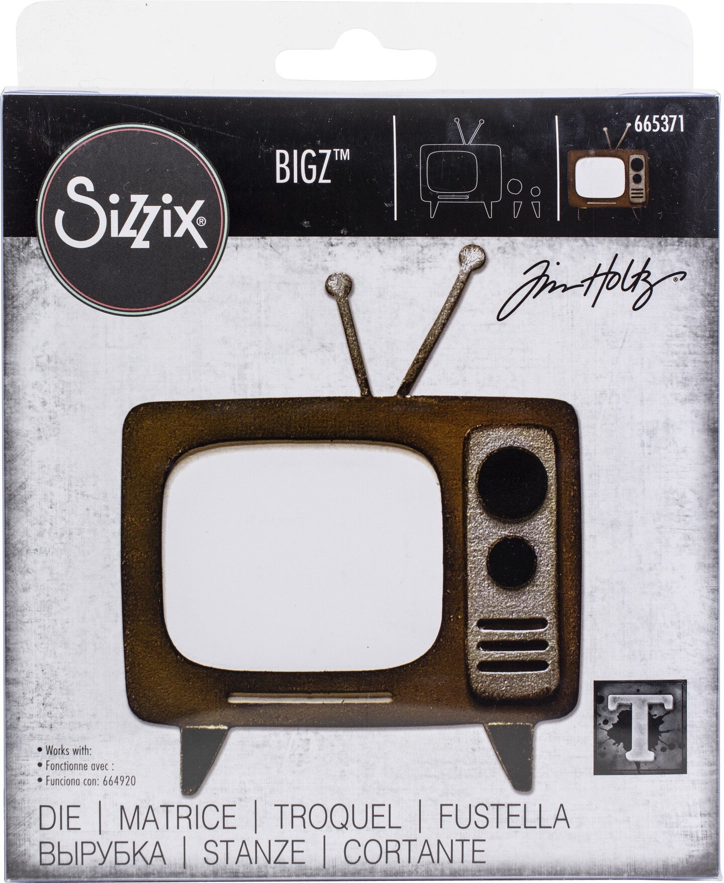 Sizzix store Tim Holtz Bigz Die