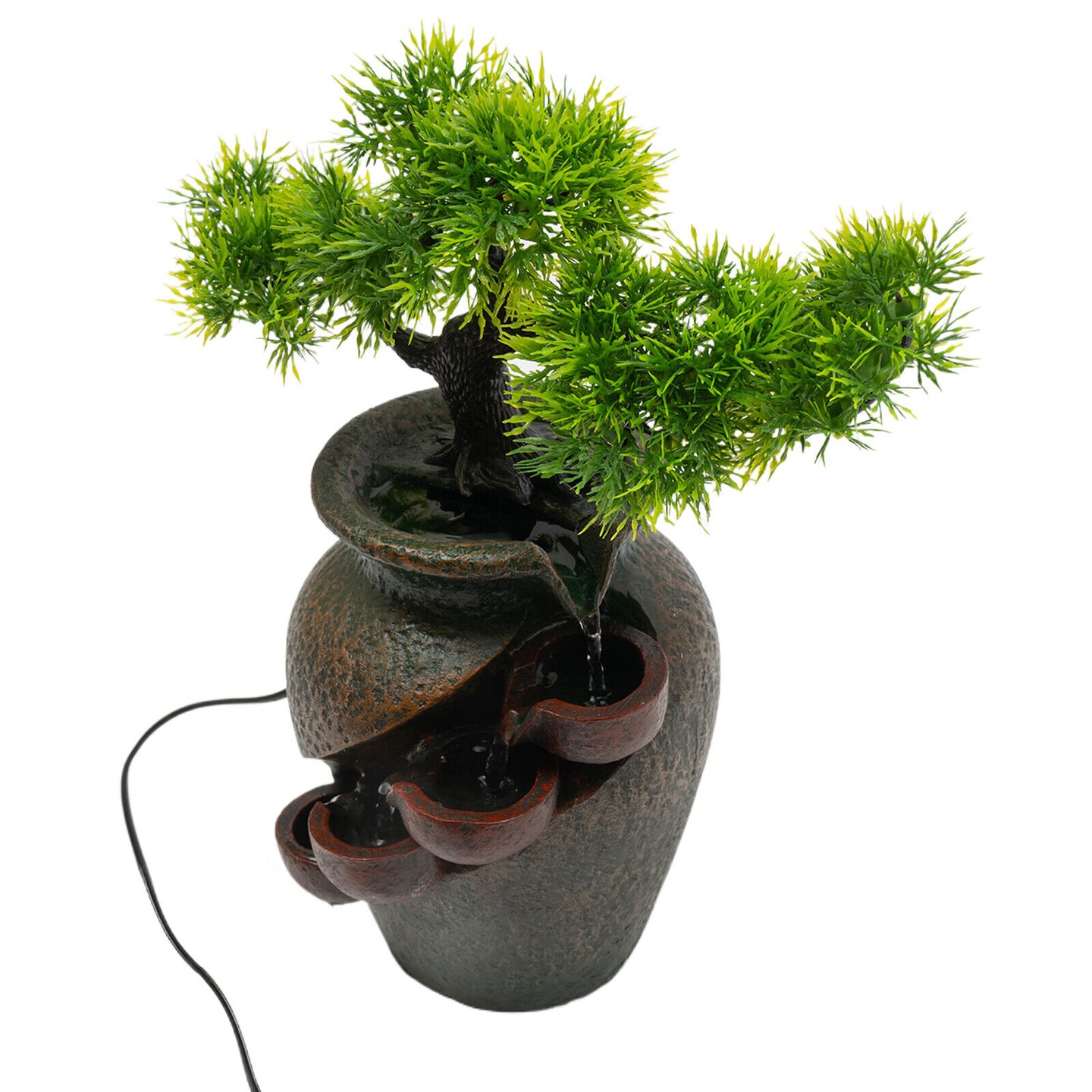 Kitcheniva Tabletop Fountain Mini Waterfall