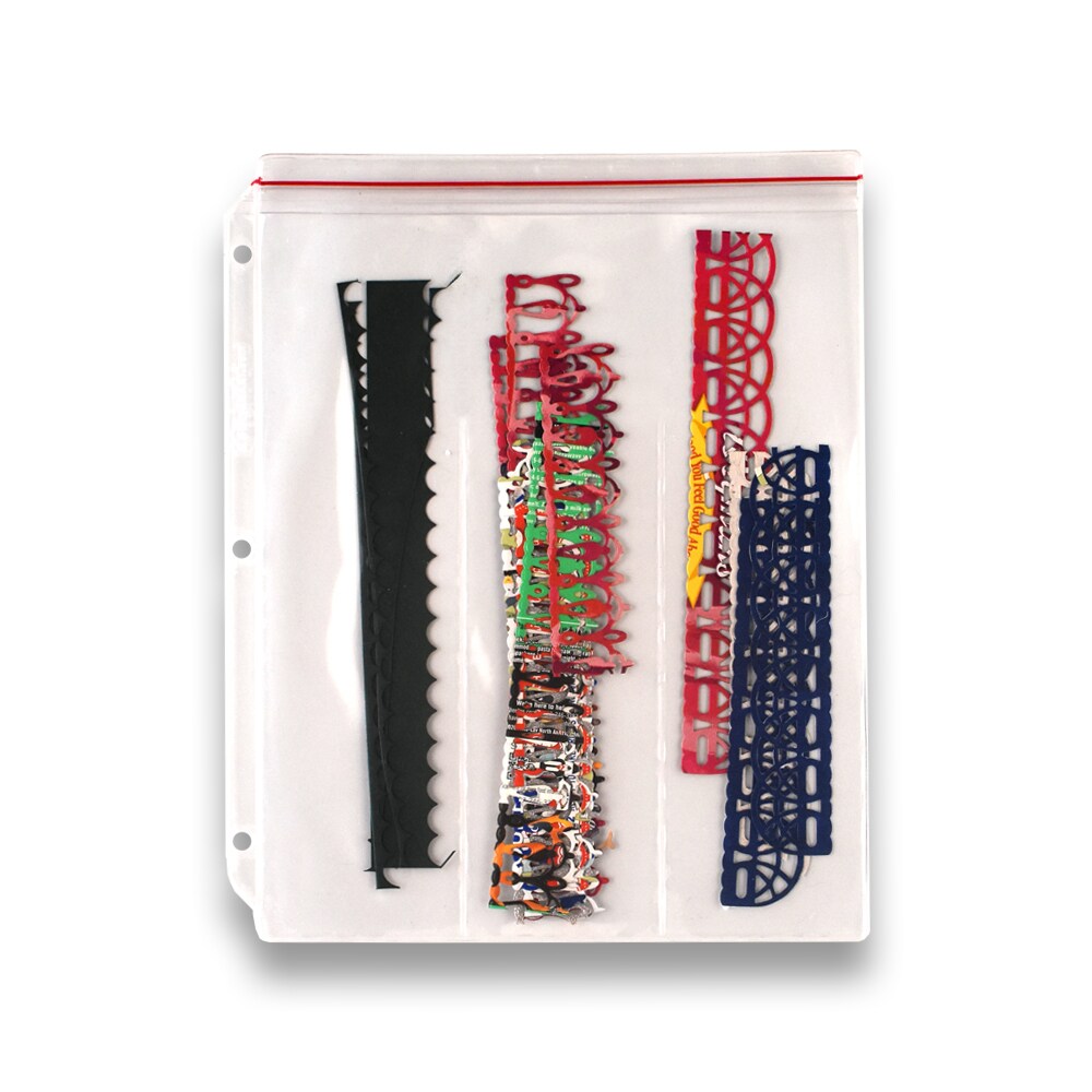3-Pocket Zipper Binder Page - Scrapbooking, Cardmaking, and Papercrafting