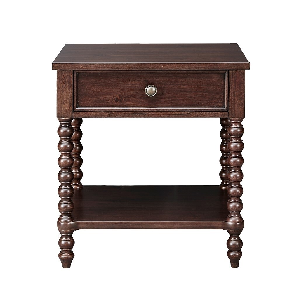 Gracie Mills Hebert Nightstand Farmhouse Style Bedroom Furniture Grace-6977