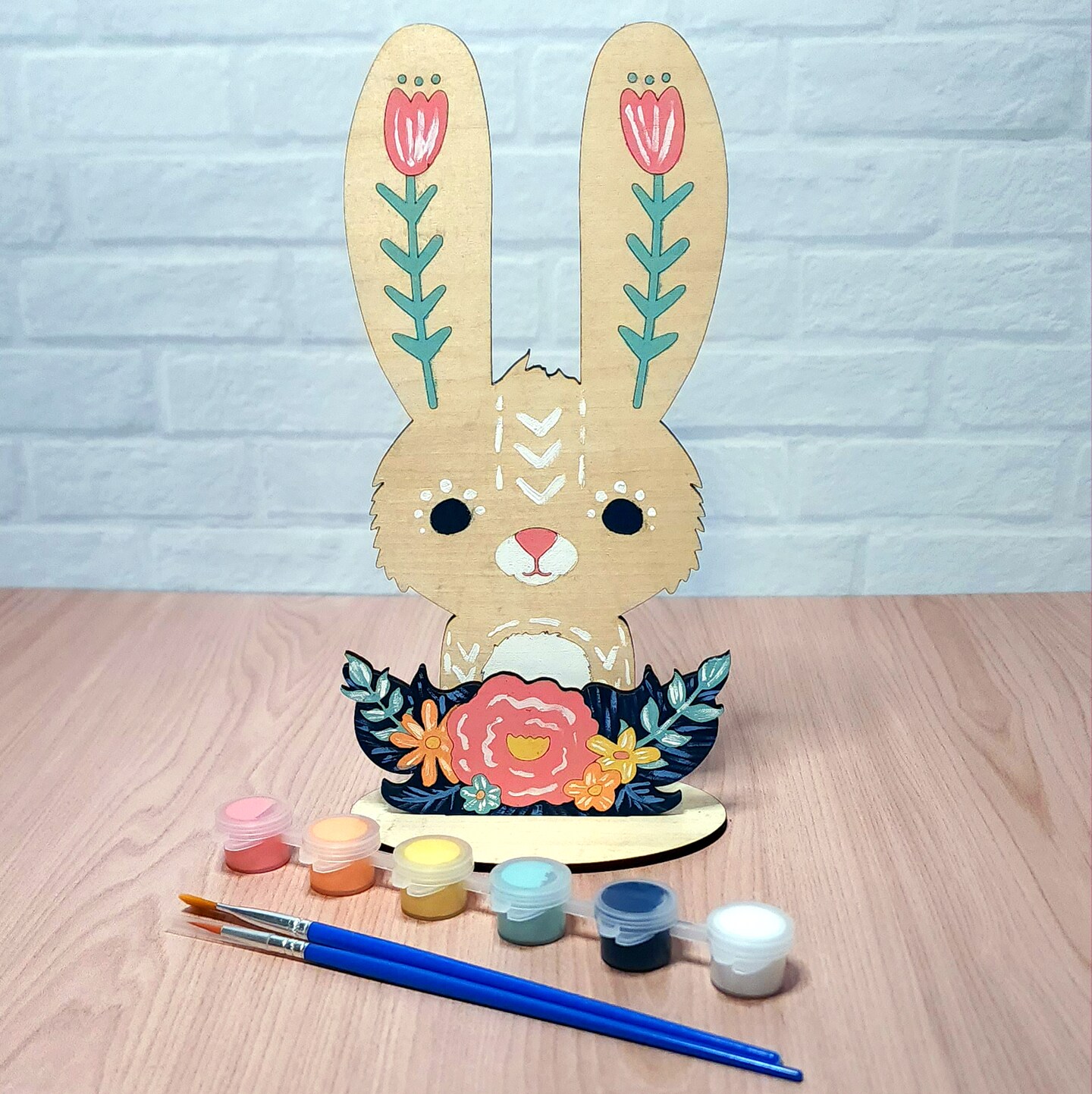 Bunny Spring Decor DIY Paint Kit | MakerPlace by Michaels