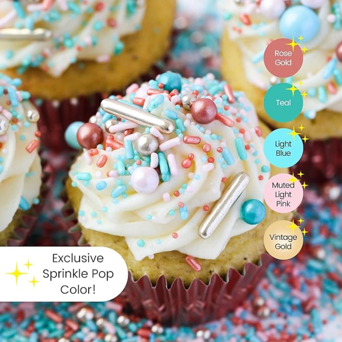 Sprinkle Pop Sprinkles With Bees And Honeycomb Wafer Papers