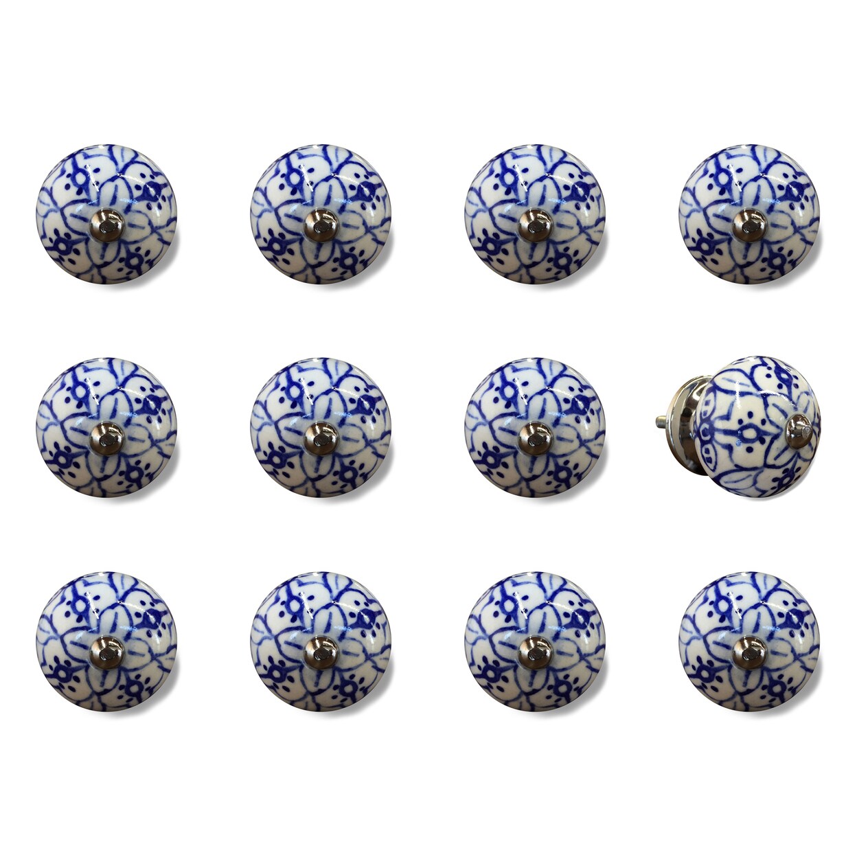 Knob-It    Classic Cabinet and Drawer Knobs  12-Piece  11