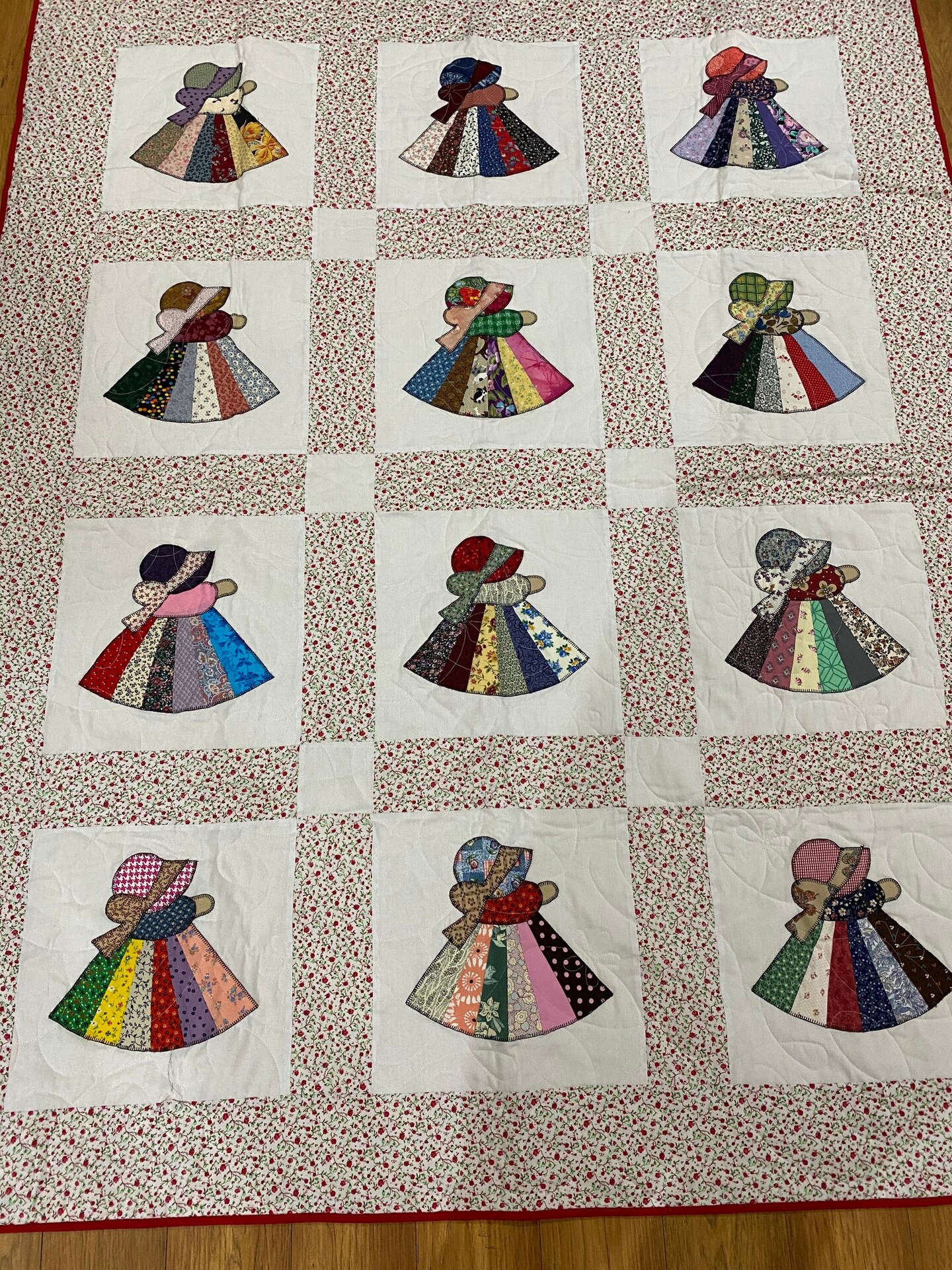 Sunbonnet Sue hotsell Handmade Quilt