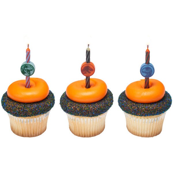 Jurassic World Icon Character Candles, 6pc