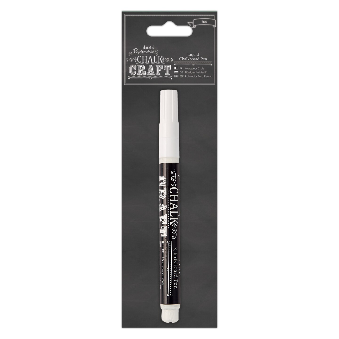 Papermania Chalk Craft Liquid Chalkboard Pen-White