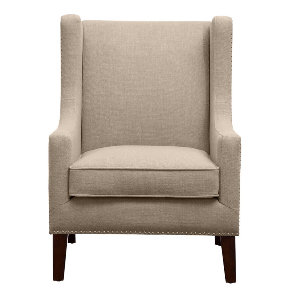 Gracie Mills   Arabelle Classic Wing Chair with Nailhead Accents - GRACE-4023
