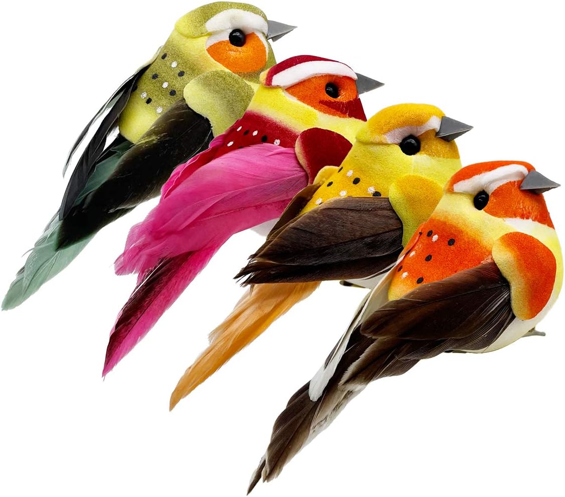 Decorative Realistic Clip Birds
