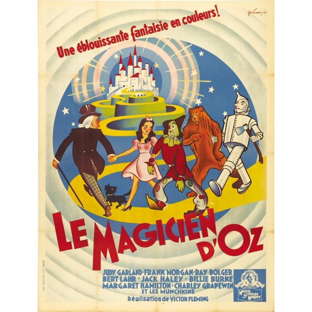 Posterazzi The Wizard Of Oz Movie Poster Masterprint