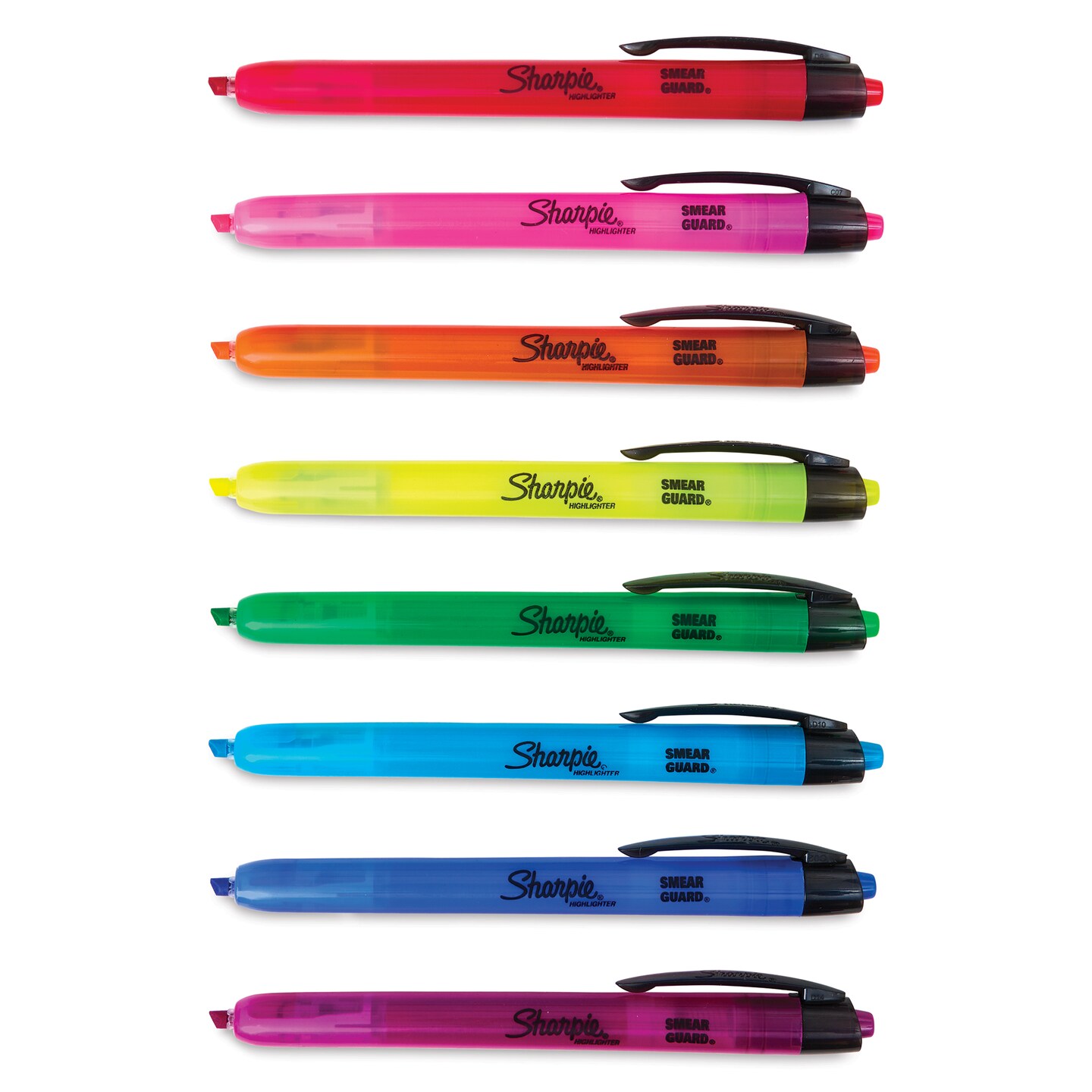 Sharpie Retractable Highlighters - Set of 8, Assorted