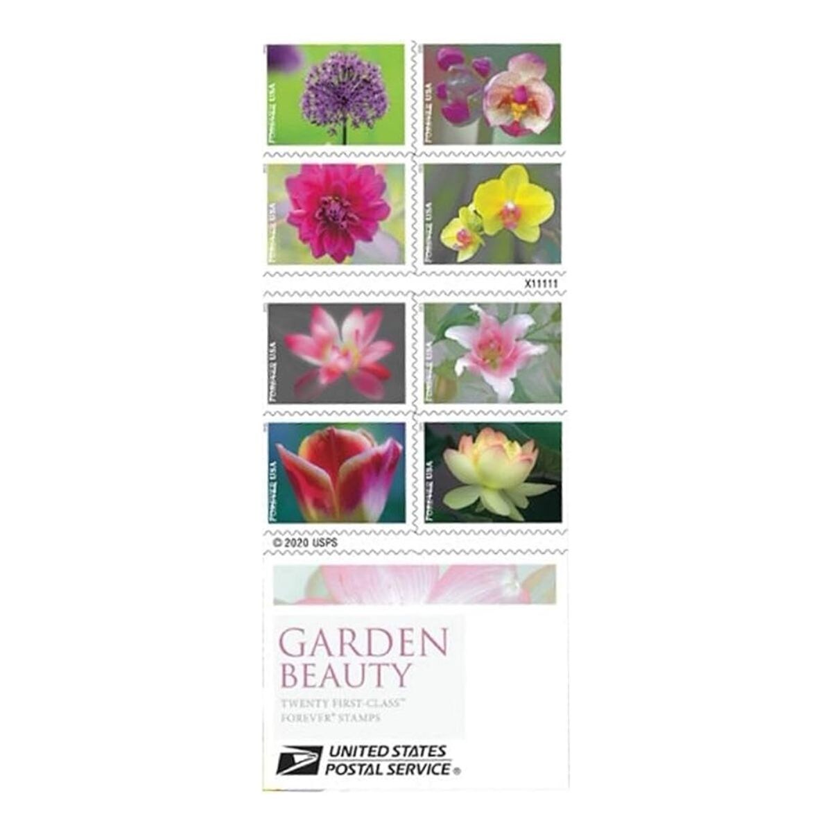 Beautiful Garden Forever Postage Stamps