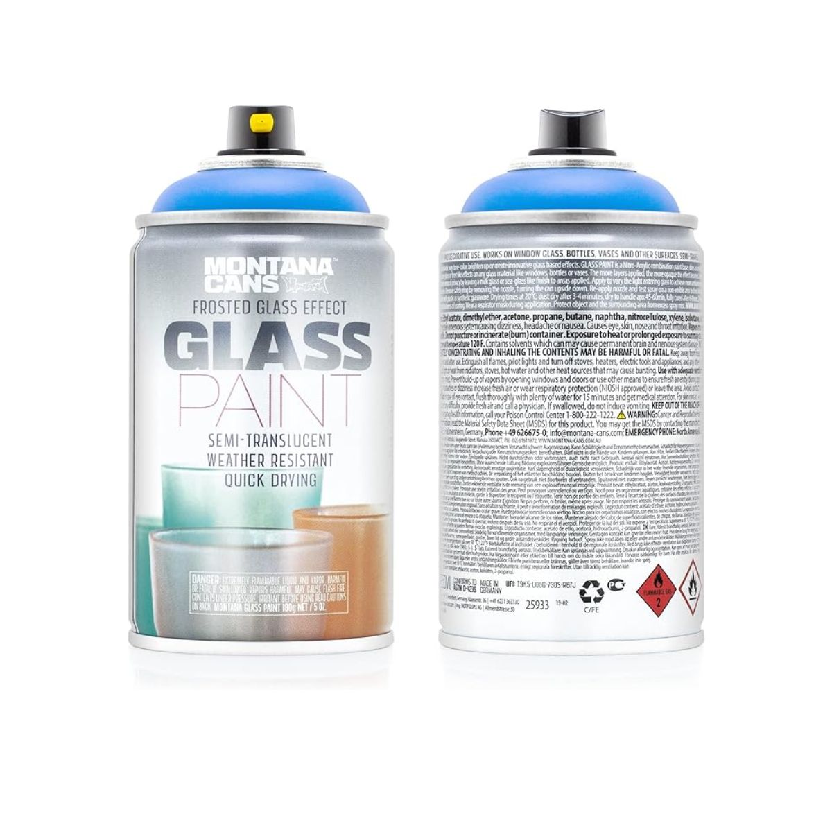 5 Fl Oz Montana EFFECT Glass Spray Paint