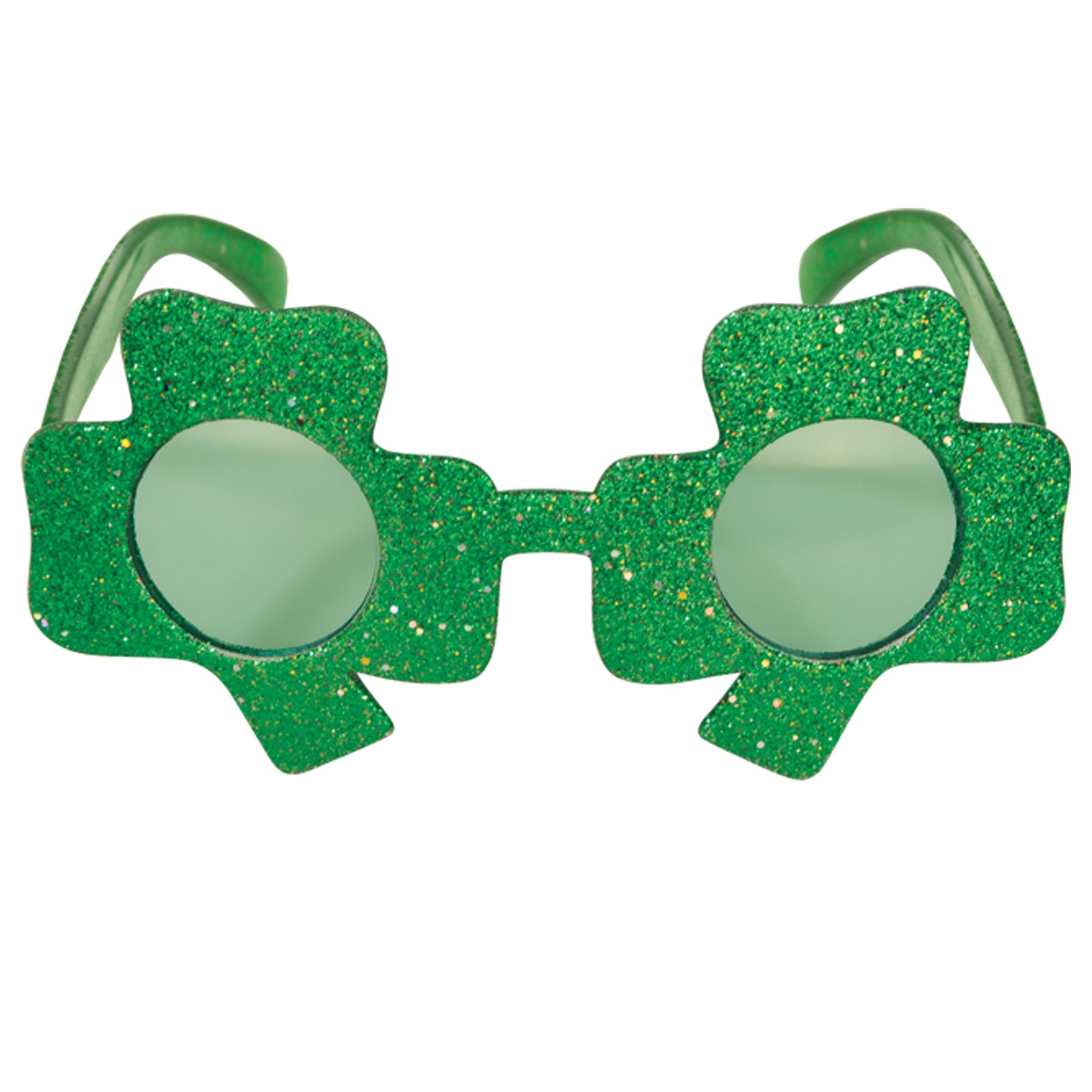 St. Patricks Theme - Glittered Shamrock Fanci-Frames - Pack of 6