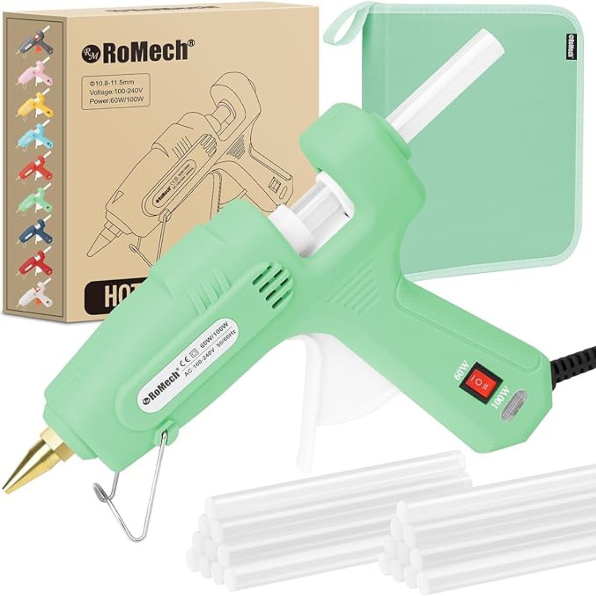 7x16 Inches Heavy Duty Glue Gun with Glue Sticks Michaels