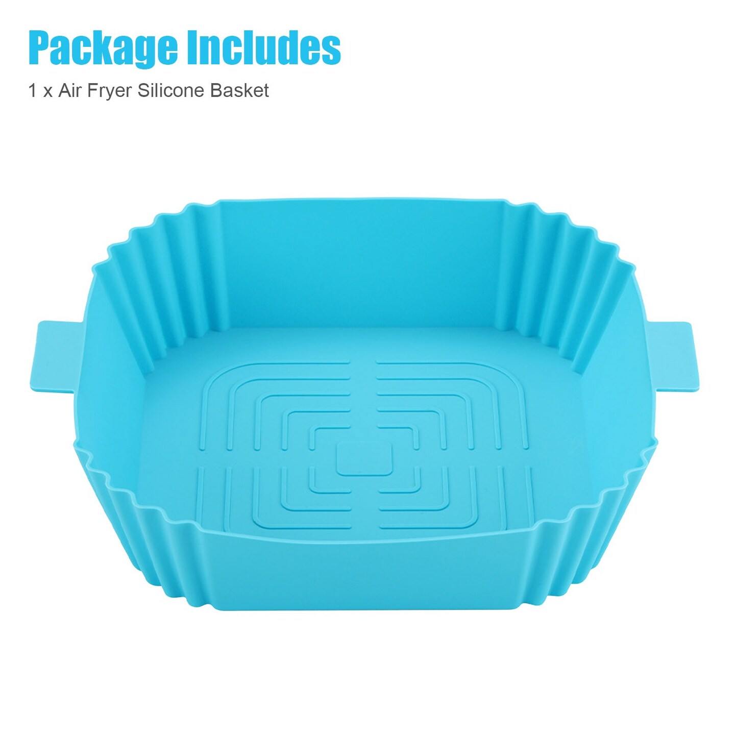Air Fryer Silicone Pot Basket Liners Non-Stick Safe Oven Baking Tray Accessories