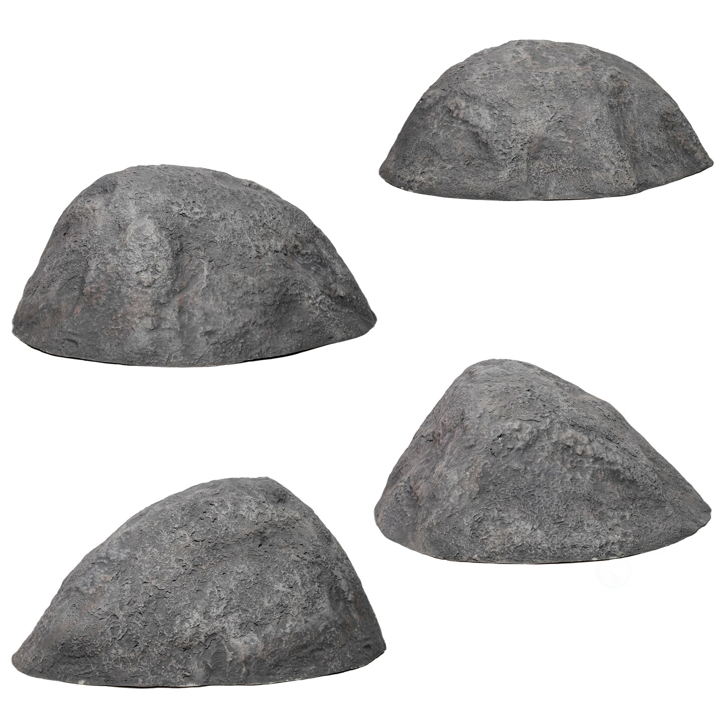 Outdoor Natural Artificial Round Rock Decor for Gardens, Lawns, and Landscapes
