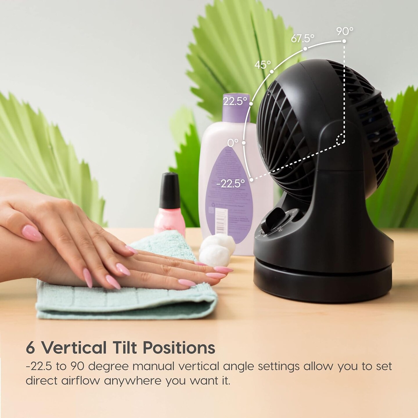 IRIS WOOZOO Air Circulator Fan
