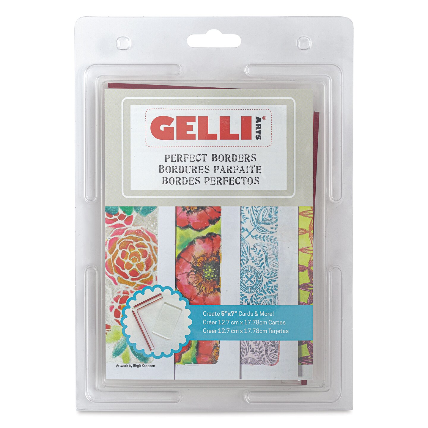 Gelli Arts Perfect Borders - 5&#x22; x 7&#x22; Kit