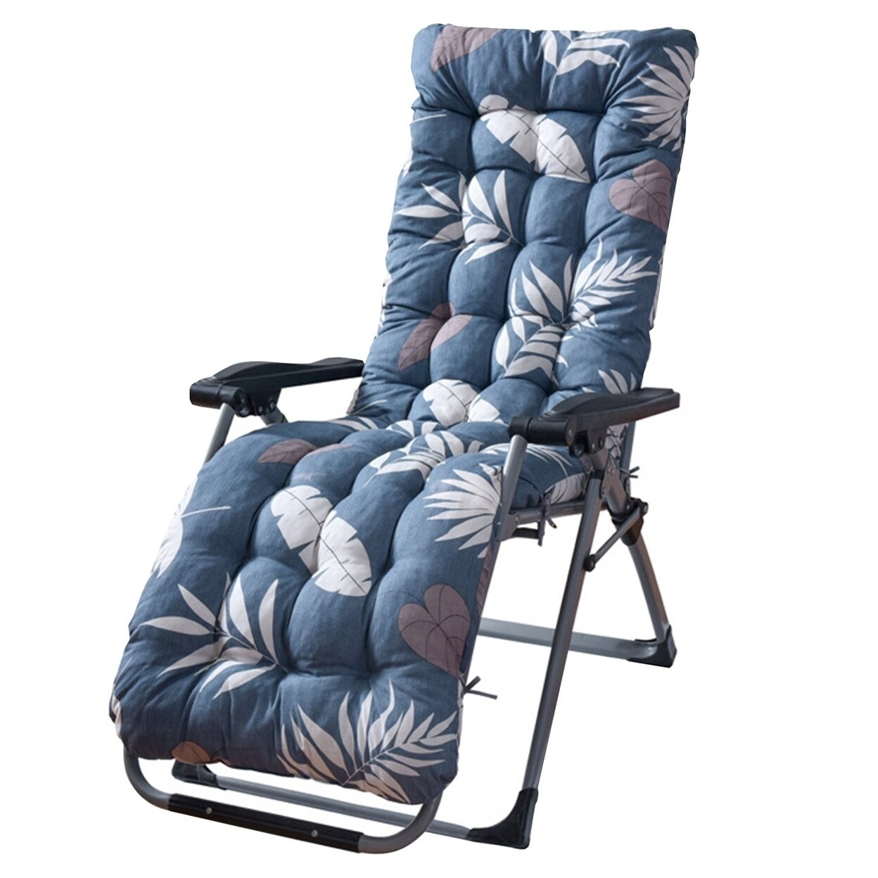 Chaise Lounger Cushion Recliner Rocking Chair Sofa Mat Deck Chair Cushion