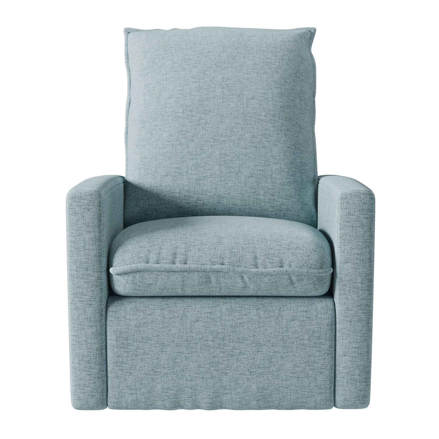 CorLiving   Blue Glider Reclining Chair