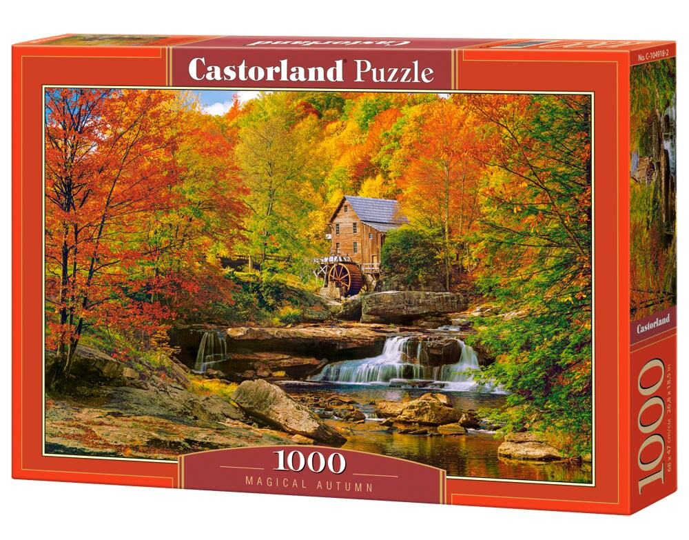 thumbnail image 2 of CASTORLAND 1000 Piece Jigsaw Puzzle - Wolf Castle Fantasy Night Scene Adult Puzzle 2 of 9