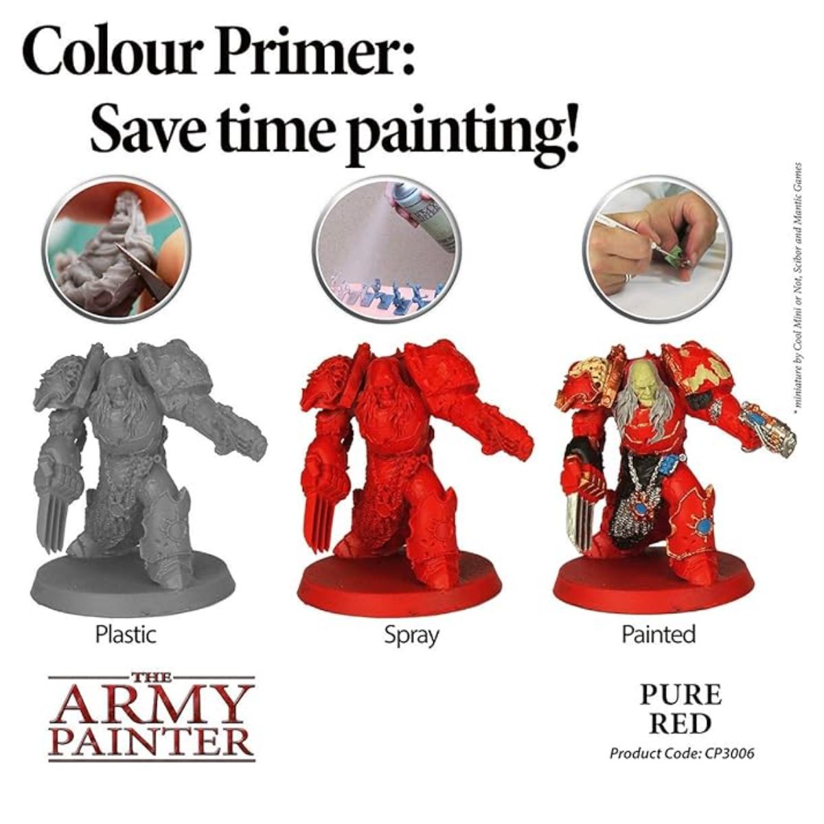 400ml Acrylic Spray Undercoat for Miniature Painting