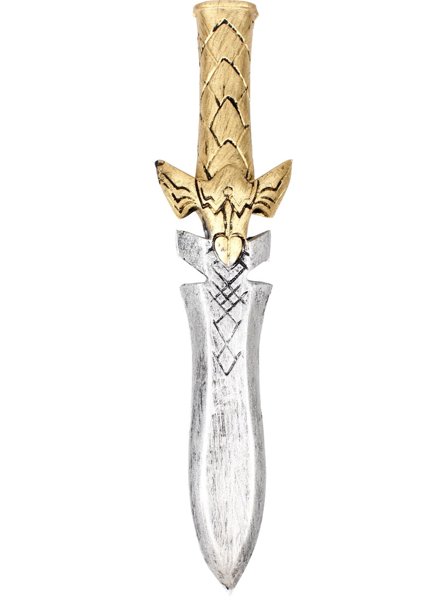 Medieval Fancy Gold Dagger Toy Costume Accessory